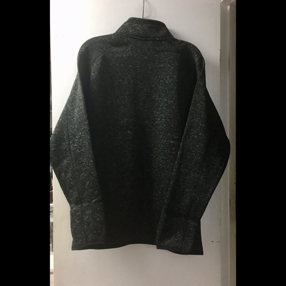 🎄 Ladies Full Zip Algonquin Fleece Jacket-Black - Picture 3 of 3